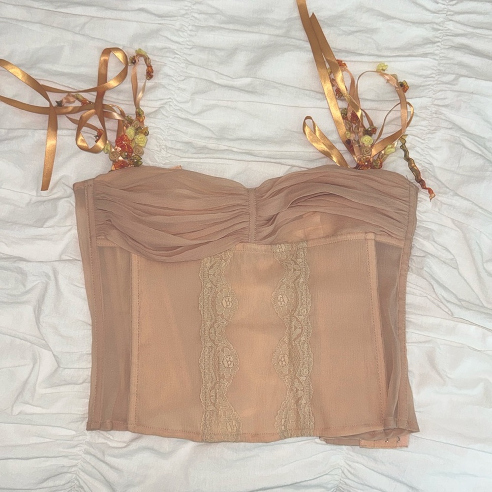 Blush Lacemade Corset Top